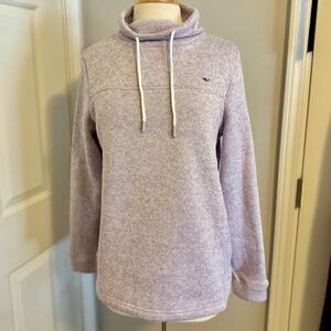 Vineyard Vines Lavender Pullover Cowl Neck Sweater | Size Small